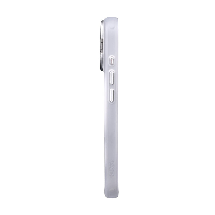 TEKNE CLEAR Case with Camera Stand for iPhone 16 Pro Max | Slim, Transparent & Scratch-Resistant - White Get best offers for TEKNE CLEAR Case with Camera Stand for iPhone 16 Pro Max | Slim, Transparent & Scratch-Resistant - White