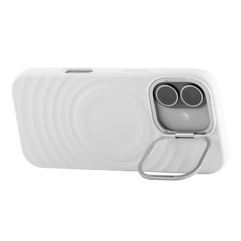 TEKNE WaveStand Silicone Case for iPhone 17-Beige Get best offers for TEKNE WaveStand Silicone Case for iPhone 17-Beige