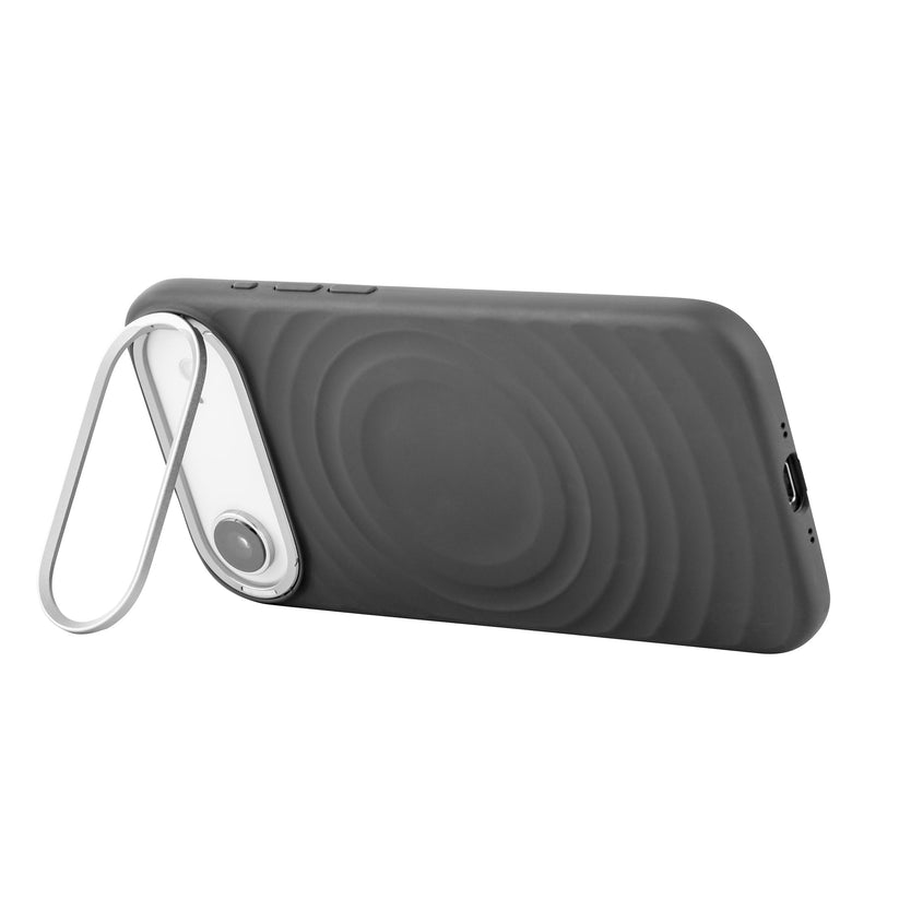 TEKNE WaveStand Silicone Case for iPhone 17 Air- Black Get best offers for TEKNE WaveStand Silicone Case for iPhone 17 Air- Black