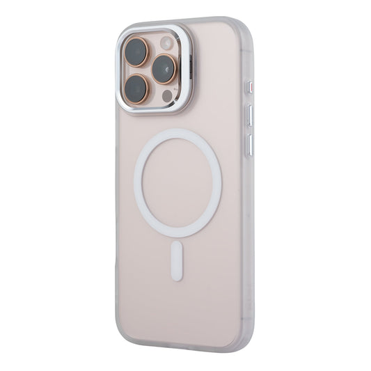 Tekne CRYSTAL Case with Metal Camera Stand for iPhone 16 Pro Max-Grey