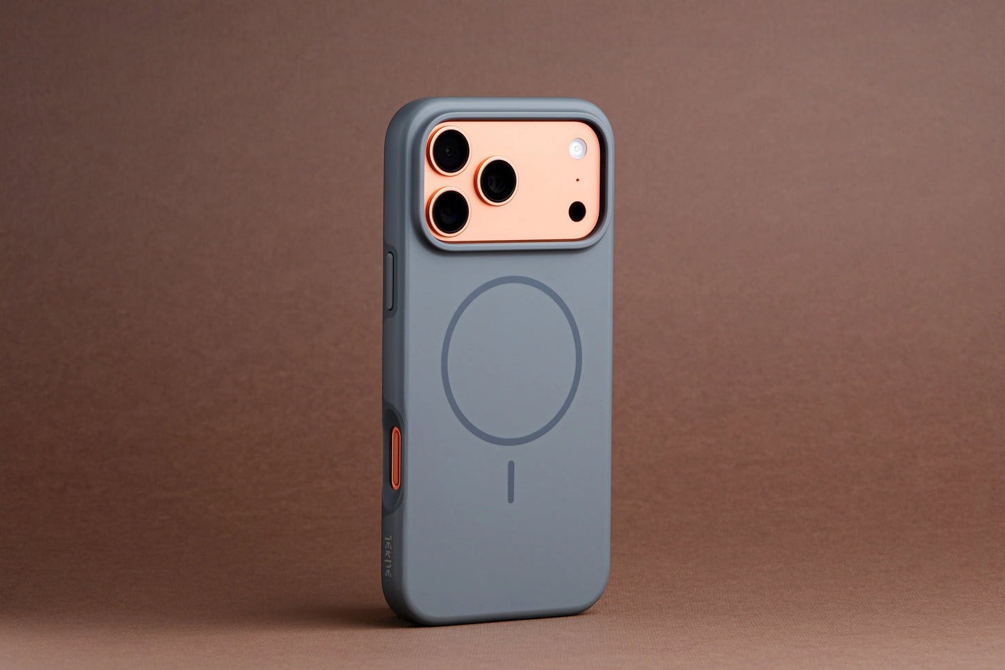 TEKNE Solid Duo MagSafe case for iPhone 17 Pro max- Grey