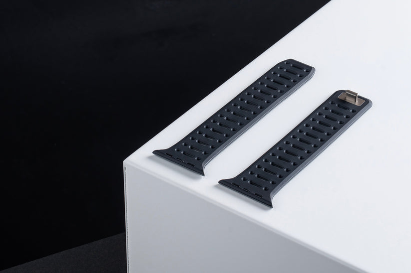 TEKNE Combat Dual-Tone Silicone Band | Waterproof, Flexible Strap  Get best offers for TEKNE Combat Dual-Tone Silicone Band | Waterproof, Flexible Strap 