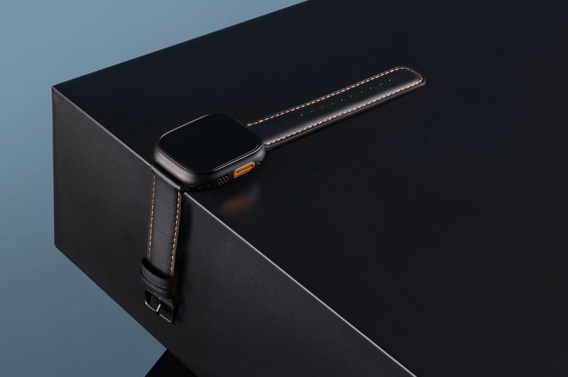 Tekne Classic Leather Band | Genuine Leather, Quick-Release, Durable Strap 