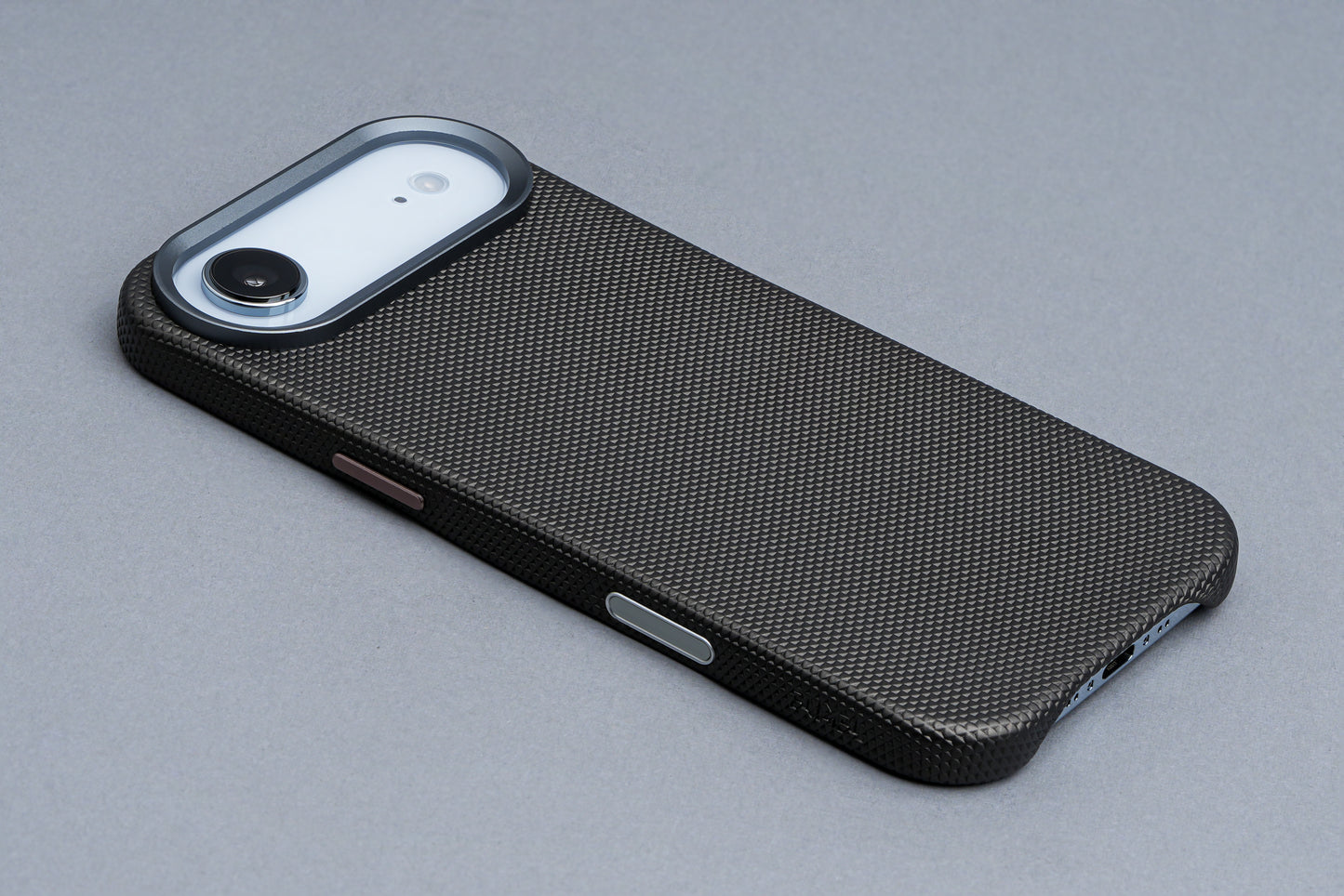 Tekne Textura Vegan Leather Case for iPhone 17 Air-Grey