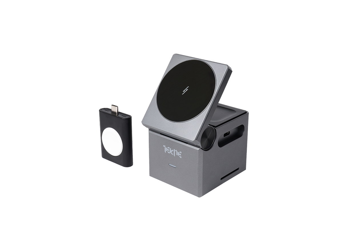 TEKNE Mag-Lead  3in1 Wireless charger-Black