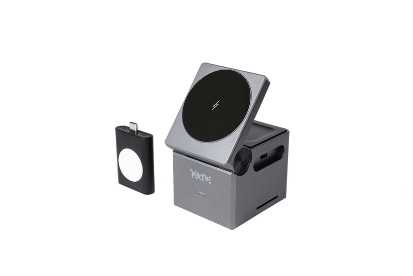 TEKNE Mag-Lead  3in1 Wireless charger-Black Get best offers for TEKNE Mag-Lead  3in1 Wireless charger-Black