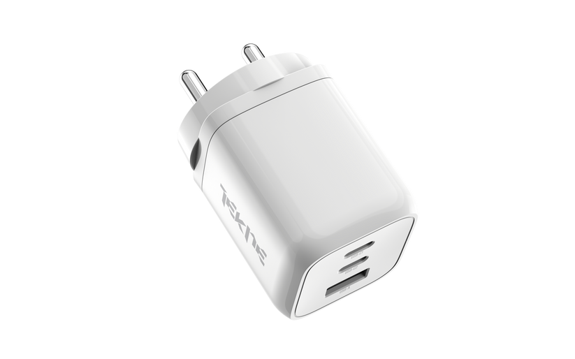 TEKNE 65W Triple Port GaN Charger Get best offers for TEKNE 65W Triple Port GaN Charger