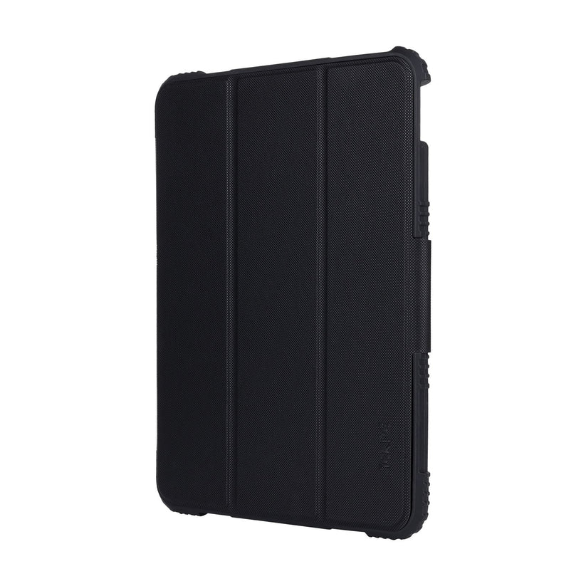 TEKNE Shockproof Vegan Leather Case for iPad 10th Gen 10.9 inch | Stand Function | Drop Protection - Black Get best offers for TEKNE Shockproof Vegan Leather Case for iPad 10th Gen 10.9 inch | Stand Function | Drop Protection - Black