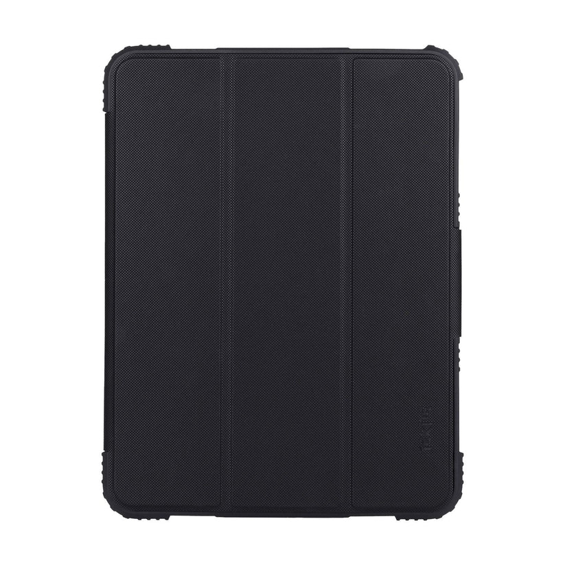 TEKNE Shockproof Vegan Leather Case for iPad 10th Gen 10.9 inch | Stand Function | Drop Protection - Black Get best offers for TEKNE Shockproof Vegan Leather Case for iPad 10th Gen 10.9 inch | Stand Function | Drop Protection - Black