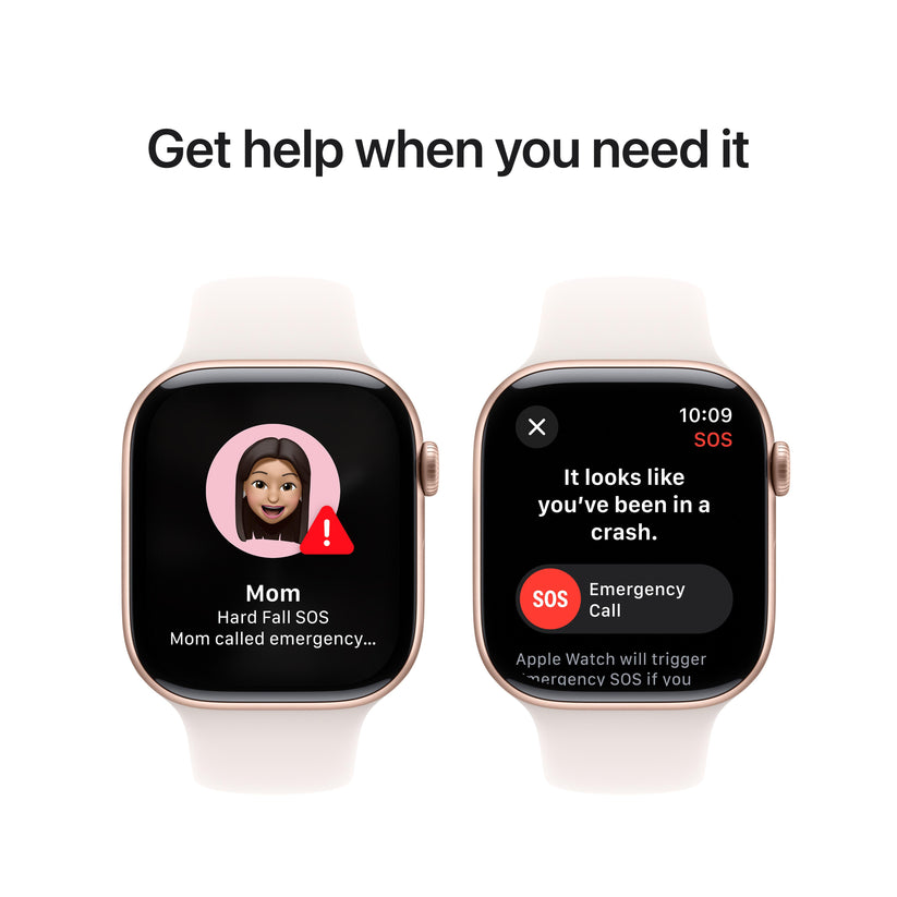 Apple Watch Series 10 GPS Cellular 46mm Rose Gold Aluminium Case