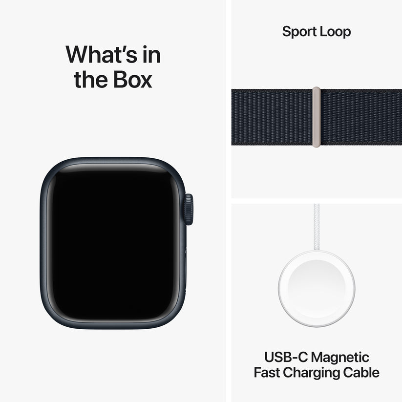 Apple Watch Series 9 GPS 41mm Midnight Aluminium Case with Midnight Sport Loop Get best offers for Apple Watch Series 9 GPS 41mm Midnight Aluminium Case with Midnight Sport Loop