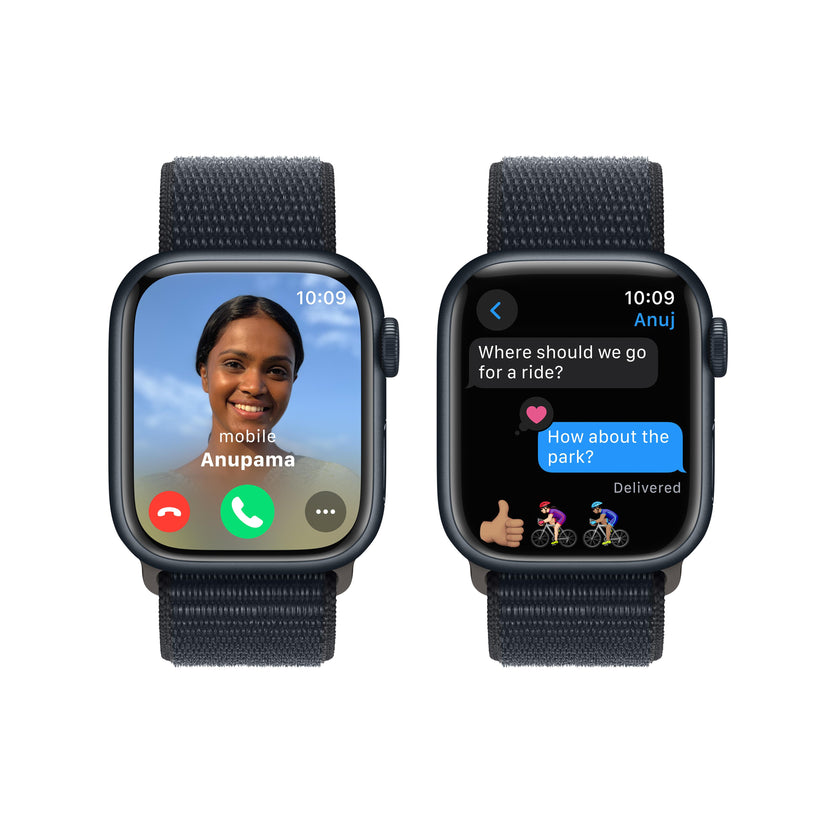 Apple Watch Series 9 GPS 41mm Midnight Aluminium Case with Midnight Sport Loop Get best offers for Apple Watch Series 9 GPS 41mm Midnight Aluminium Case with Midnight Sport Loop