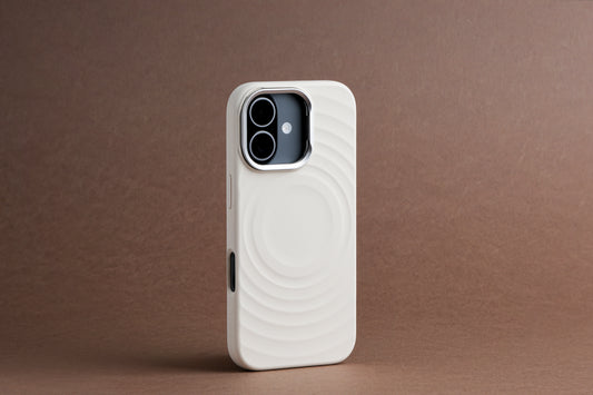 Tekne WaveStand Silicone Case for iPhone 17-Beige