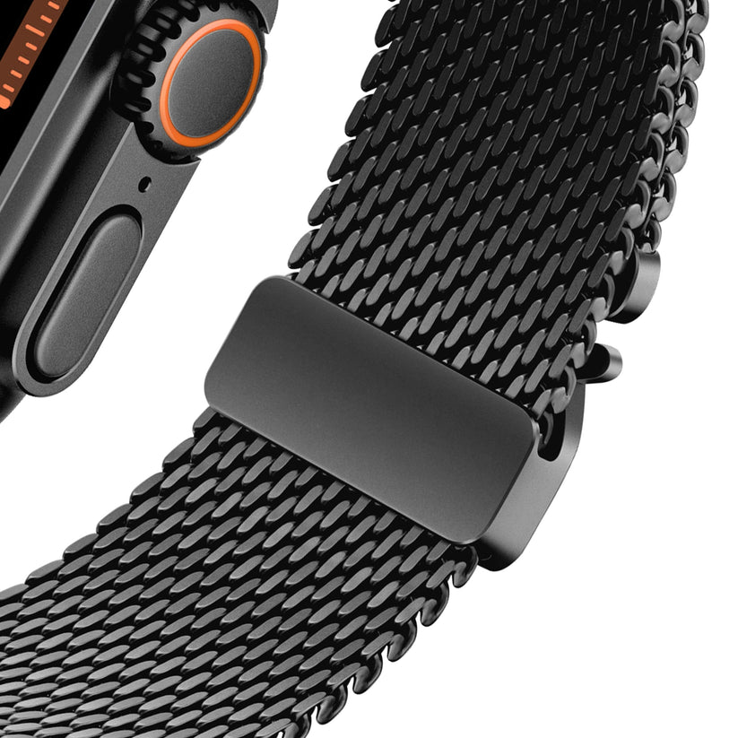 TEKNE Milanese Adventure Band | Slim, Breathable, Secure Magnetic Strap  Get best offers for TEKNE Milanese Adventure Band | Slim, Breathable, Secure Magnetic Strap 