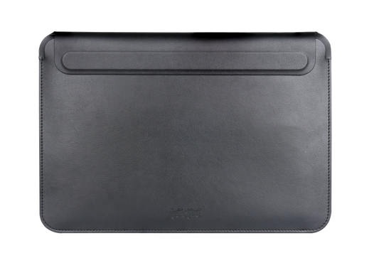 TEKNE Vegan Leather Cover for Macbook-13" and iPad-Black