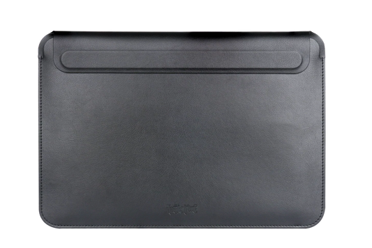 TEKNE Vegan Leather Cover for Macbook-13" and iPad-Black