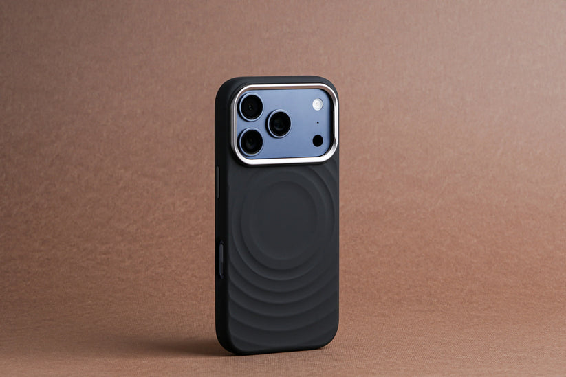 TEKNE WaveStand Silicone Case for iPhone 17 Pro- Black Get best offers for TEKNE WaveStand Silicone Case for iPhone 17 Pro- Black