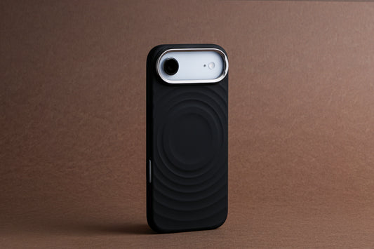 Tekne WaveStand Silicone Case for iPhone 17 Air- Black