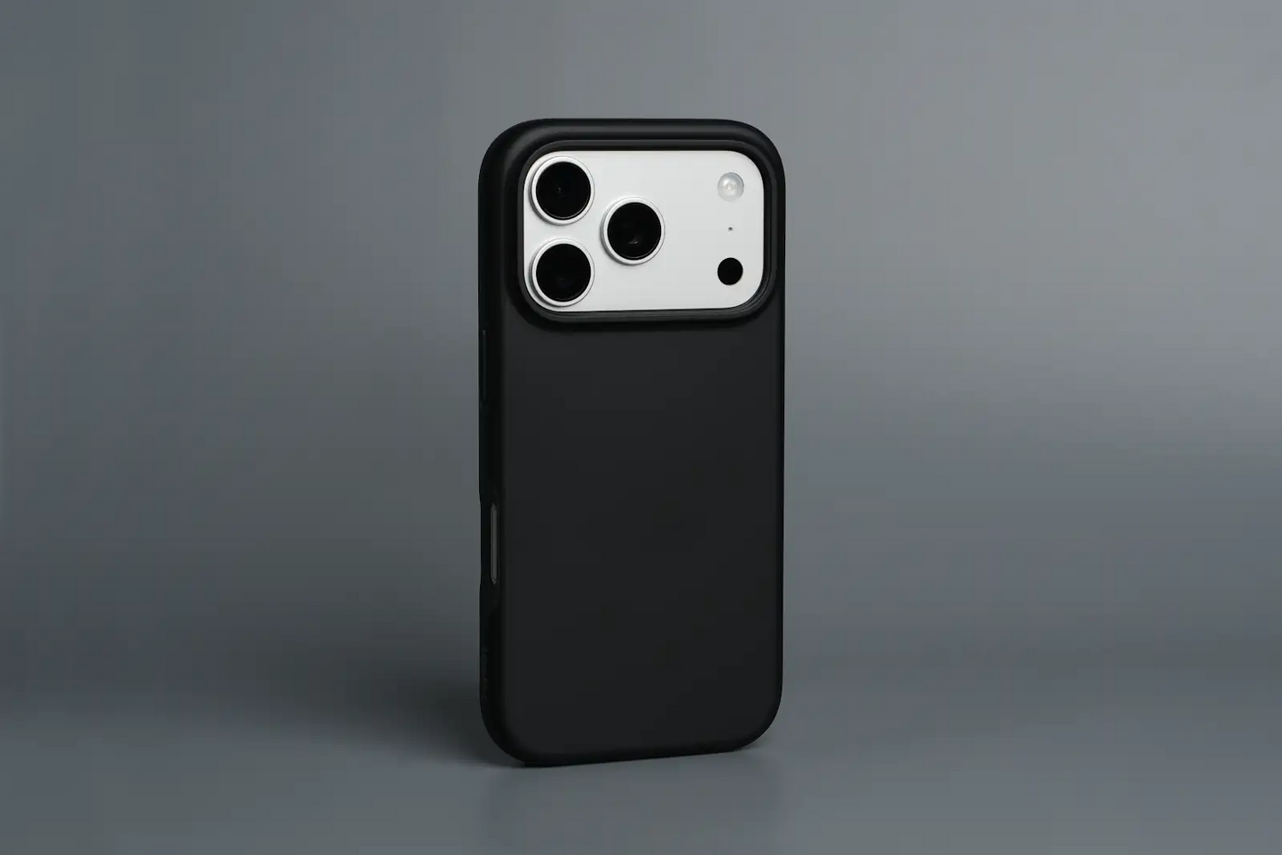 TEKNE Silicone MagSafe Case for iPhone 17 Pro- Black