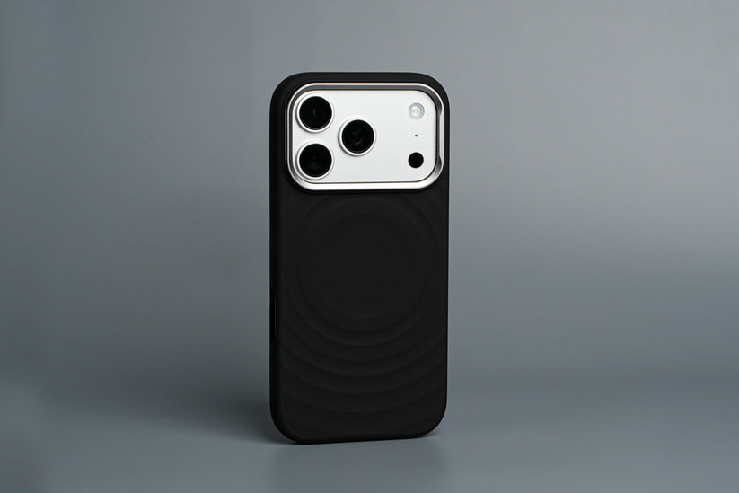 TEKNE WaveStand Silicone Case for iPhone 17 Pro- Black Get best offers for TEKNE WaveStand Silicone Case for iPhone 17 Pro- Black