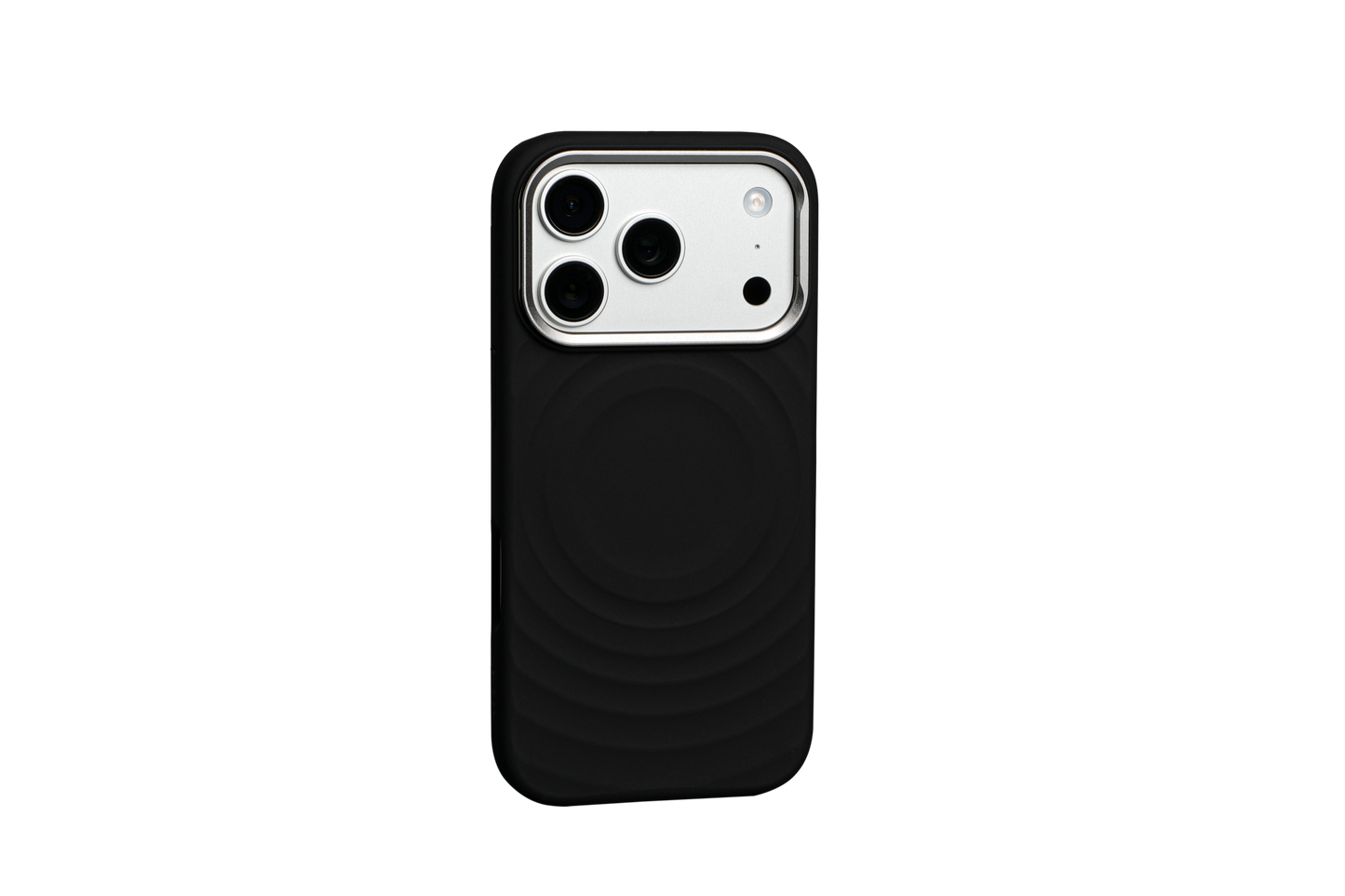 TEKNE WaveStand Silicone Case for iPhone 17 Pro Max- Black