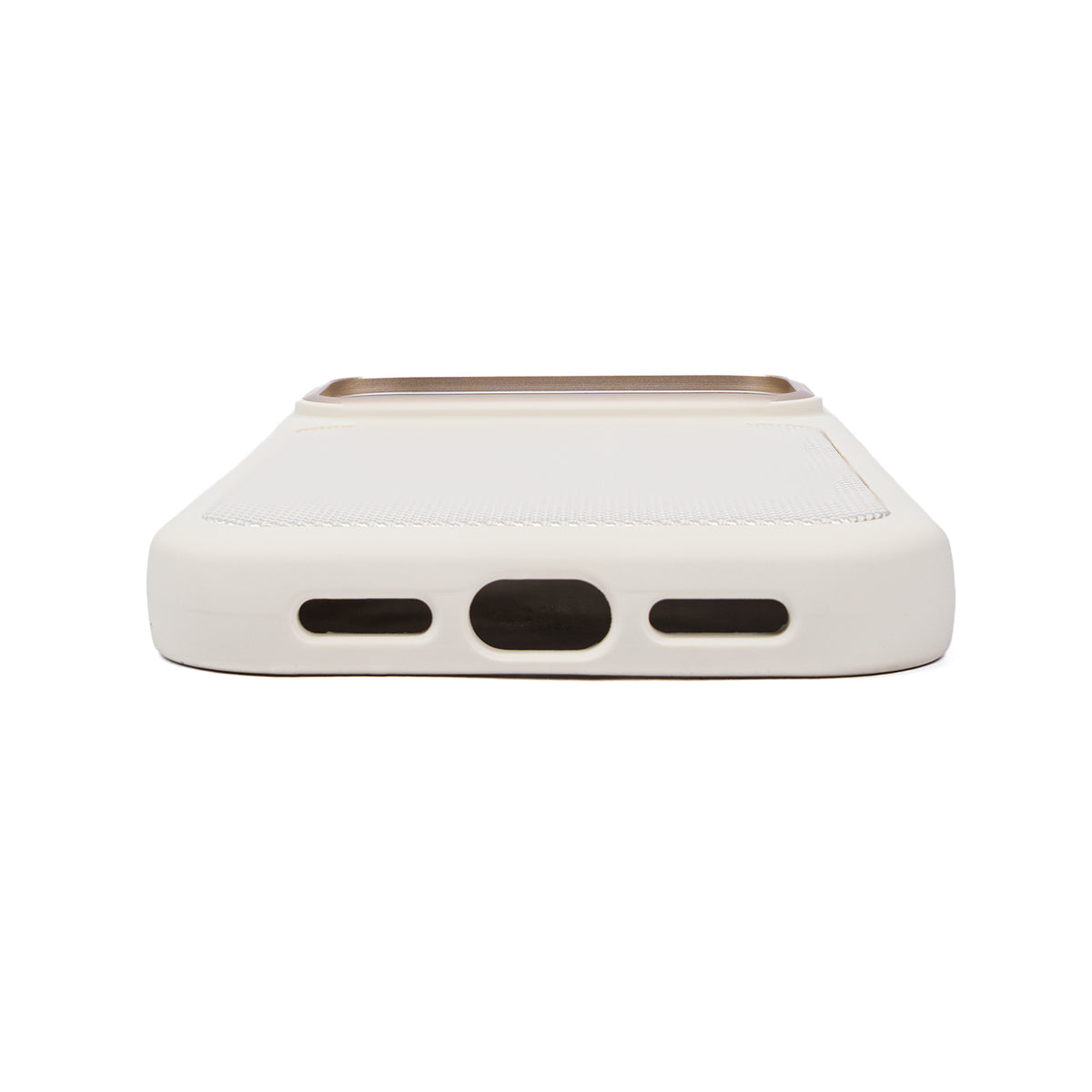 Tekne Silicone Weave case for iPhone 18 Pro- Cream