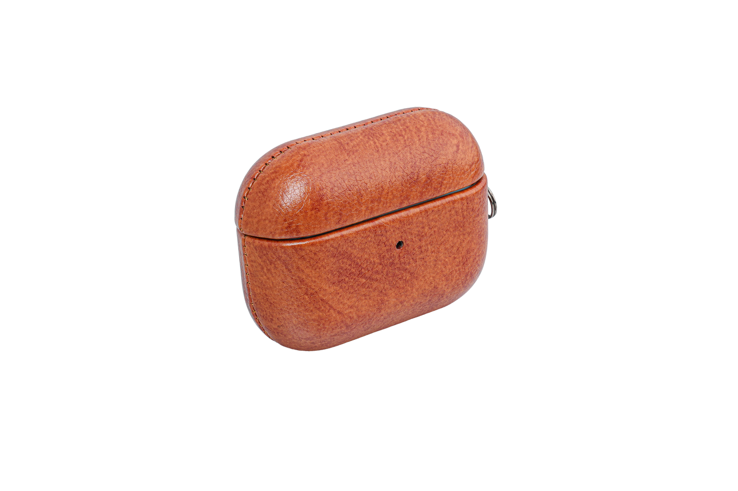 Tekne Vegan Leather case for Airpods-Tan brown