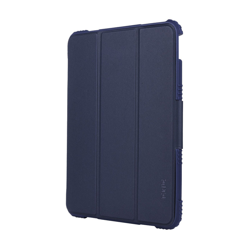 TEKNE Shockproof Vegan Leather Case for iPad Pro 11 M4 | Stand Function | Drop Protection - Blue Get best offers for TEKNE Shockproof Vegan Leather Case for iPad Pro 11 M4 | Stand Function | Drop Protection - Blue