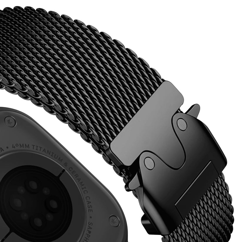 TEKNE Milanese Adventure Band | Slim, Breathable, Secure Magnetic Strap  Get best offers for TEKNE Milanese Adventure Band | Slim, Breathable, Secure Magnetic Strap 