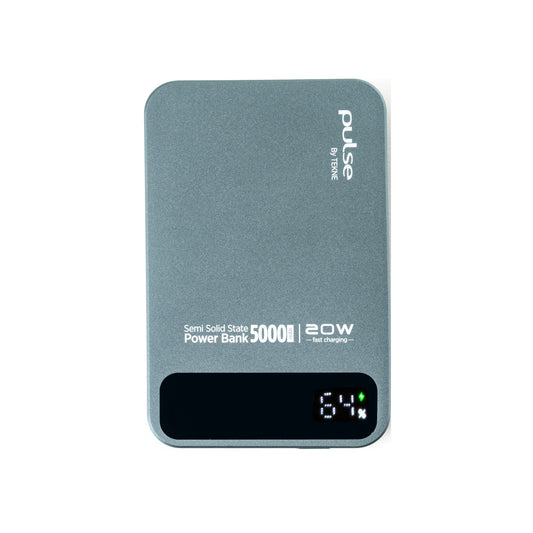 Pulse by Tekne Semi Solid state  5000 mAh power bank