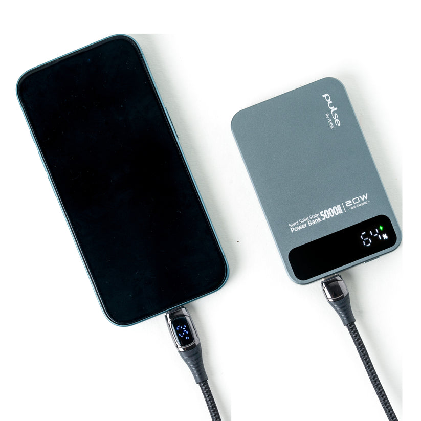 Pulse by Tekne Semi Solid state  5000 mAh power bank Get best offers for Pulse by Tekne Semi Solid state  5000 mAh power bank