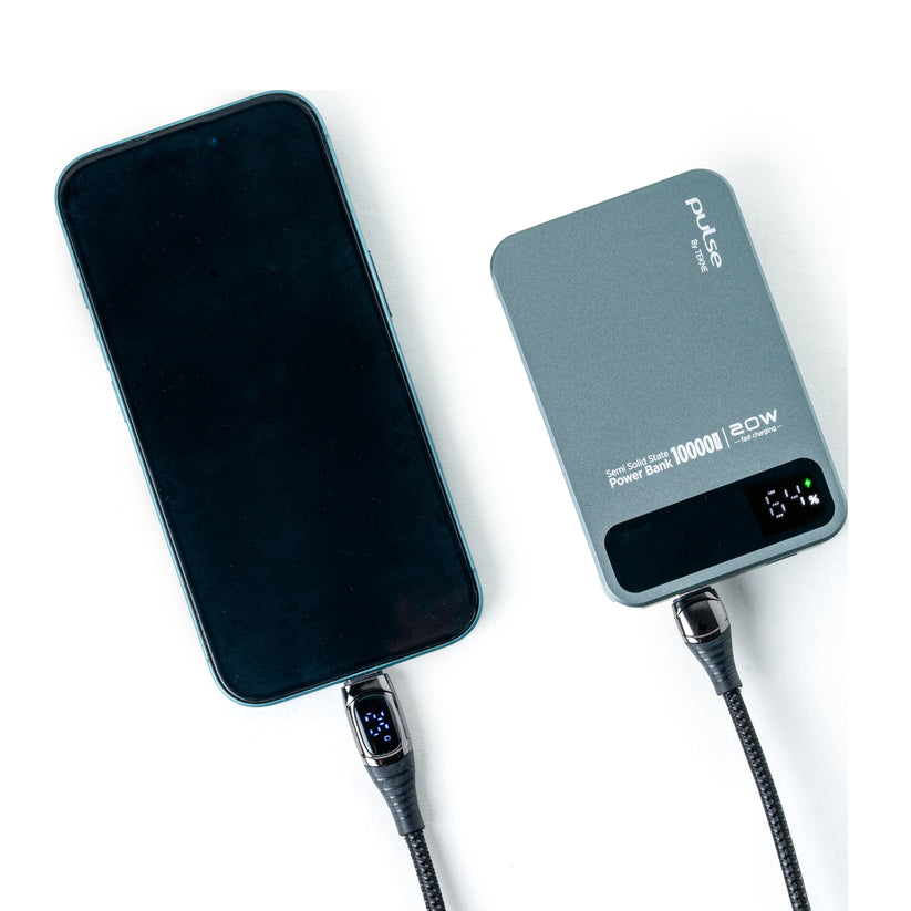 Pulse by Tekne Semi Solid state  10,000 mAh power bank Get best offers for Pulse by Tekne Semi Solid state  10,000 mAh power bank