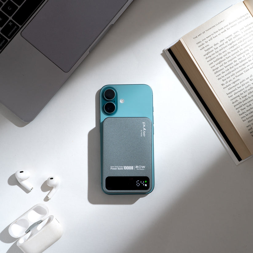 Pulse by Tekne Semi Solid state  10,000 mAh power bank Get best offers for Pulse by Tekne Semi Solid state  10,000 mAh power bank