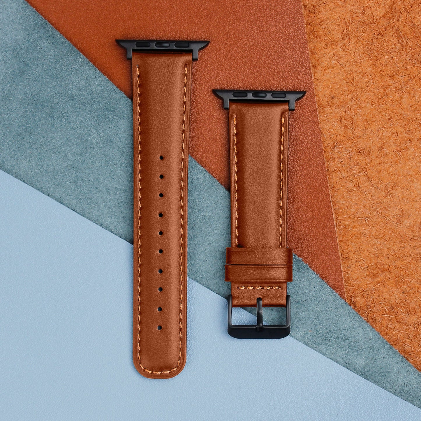TEKNE Classic Leather Band | Genuine Leather, Quick-Release, Durable Strap 