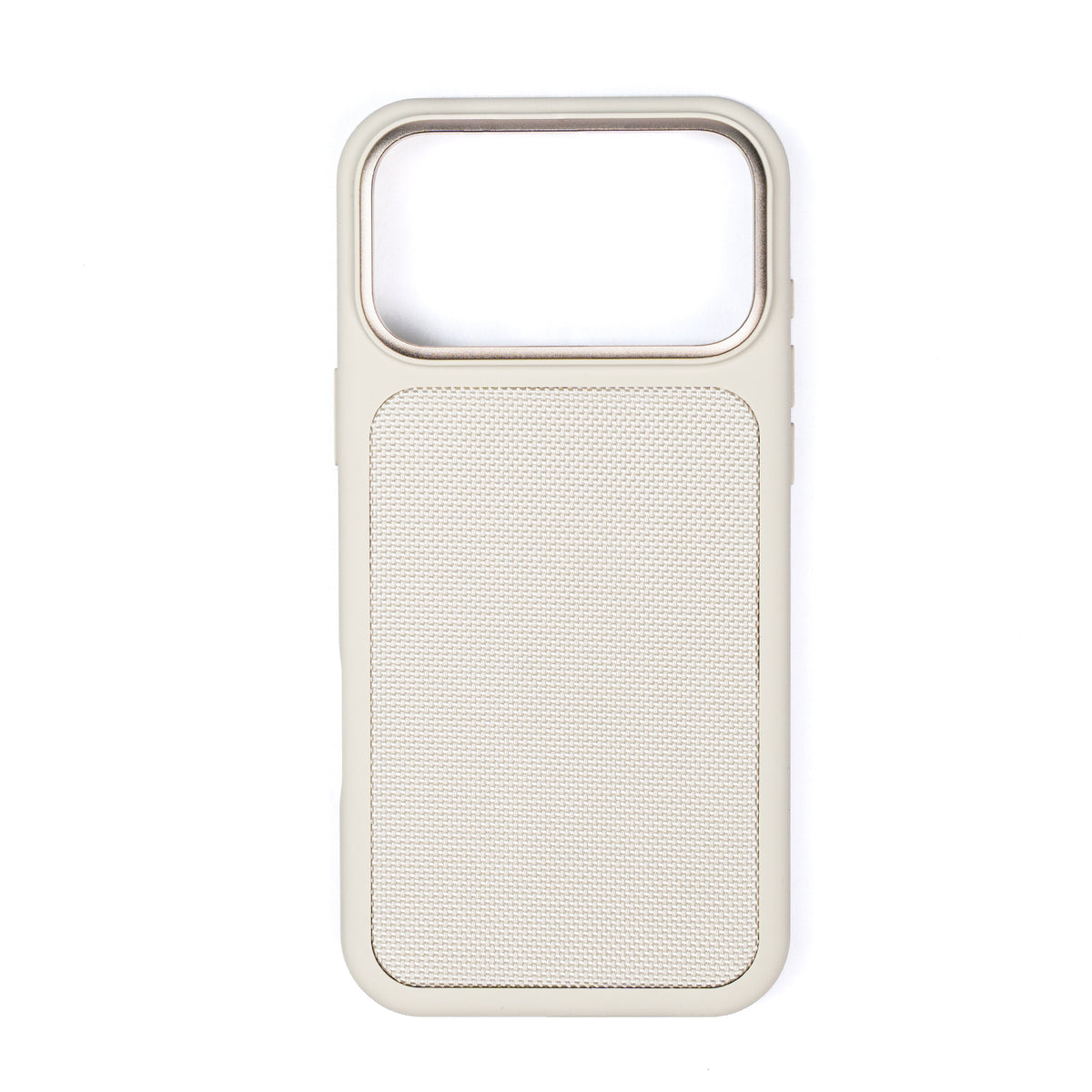 Tekne Silicone Weave case for iPhone 18 ProMax- Cream