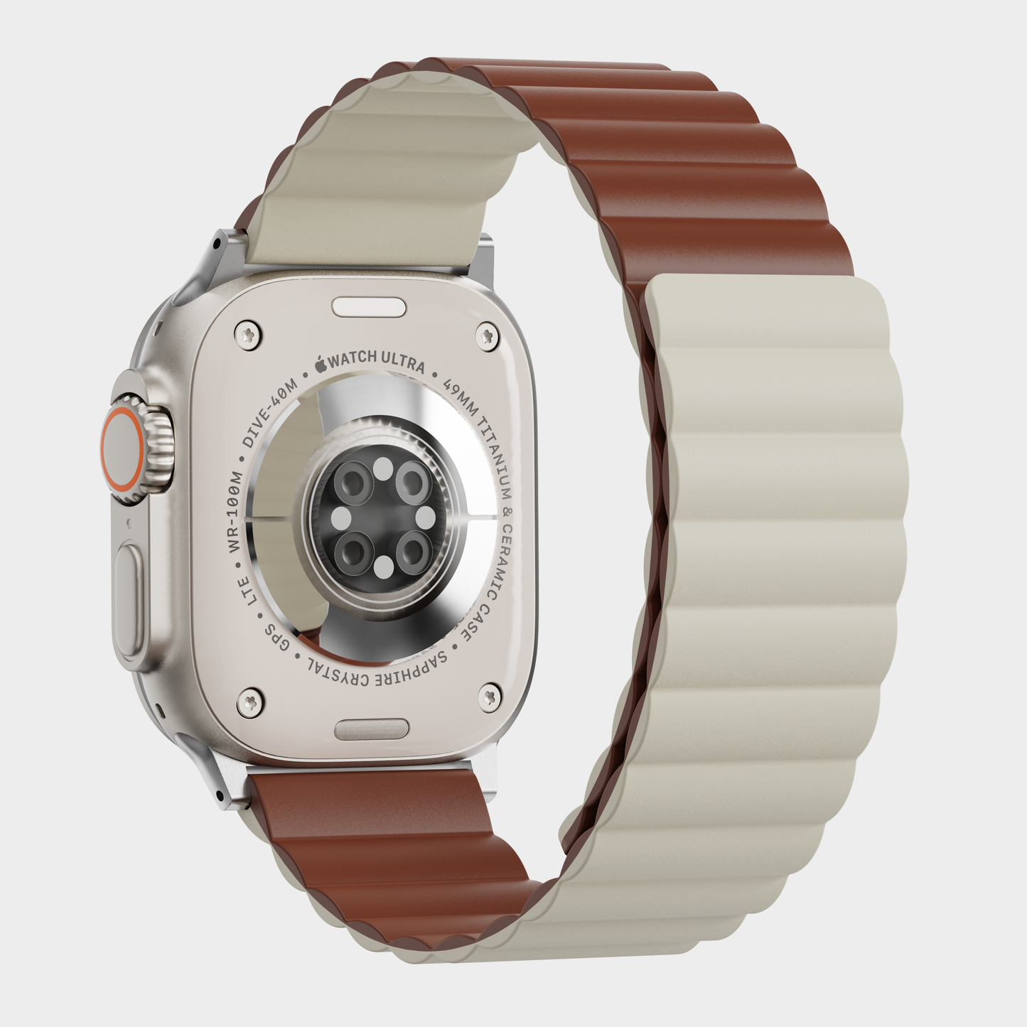 TEKNE Reversible Classic Silicone Magnetic Band | Dual-Sided, Magnetic, Waterproof Strap 