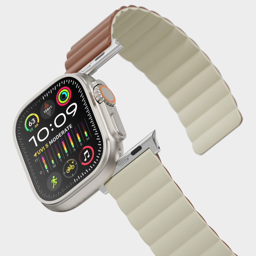 TEKNE Reversible Classic Silicone Magnetic Band | Dual-Sided, Magnetic, Waterproof Strap  Get best offers for TEKNE Reversible Classic Silicone Magnetic Band | Dual-Sided, Magnetic, Waterproof Strap 