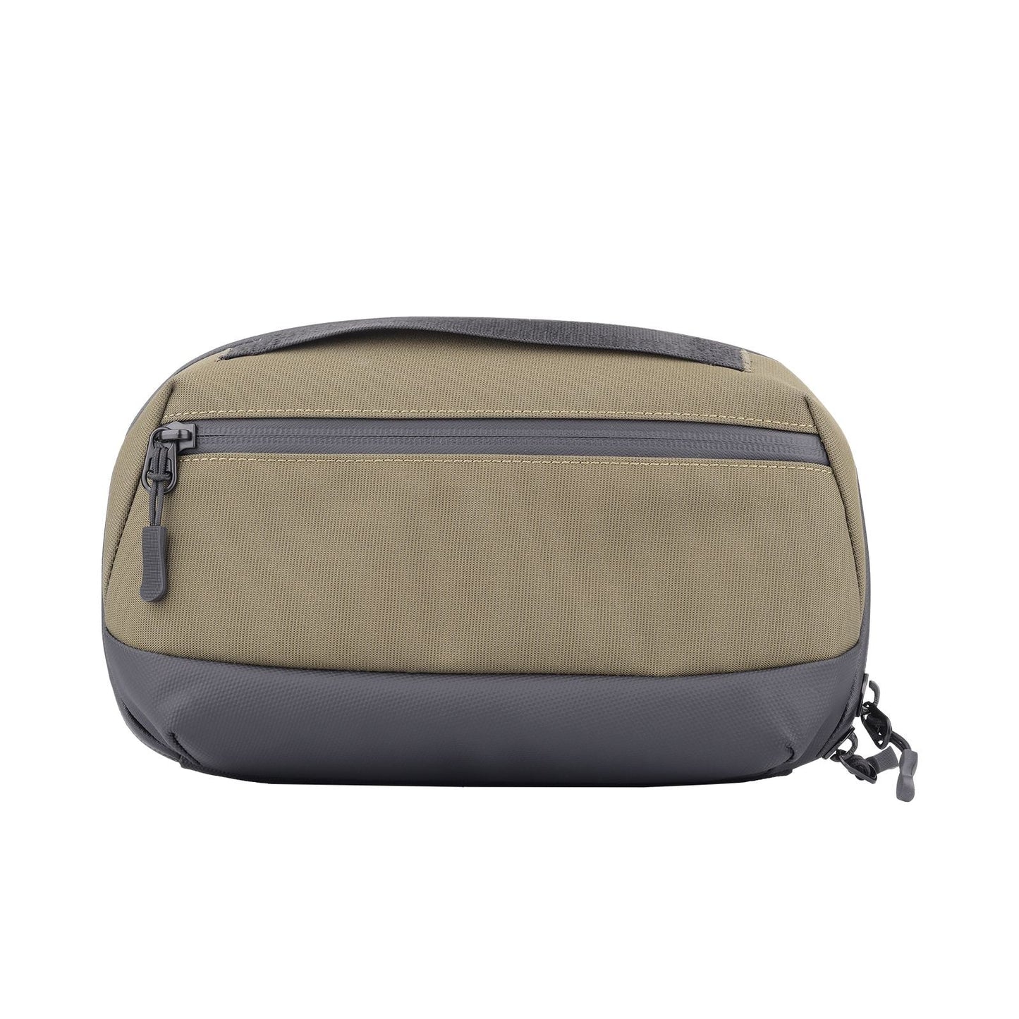 TEKNE Gadget Organiser | Water-Resistant Tech Pouch with Multiple Compartments | Olive Green | Travel-Friendly 