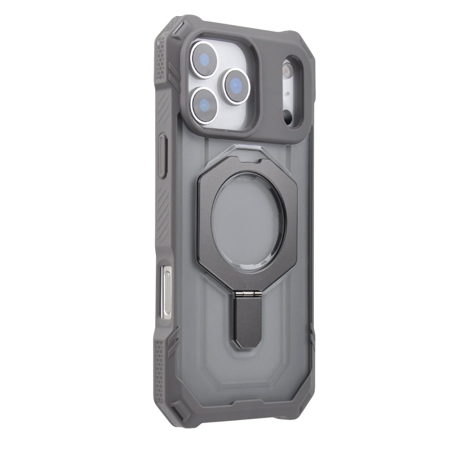 TEKNE Titan Defender Case for iPhone 17 Pro-Grey