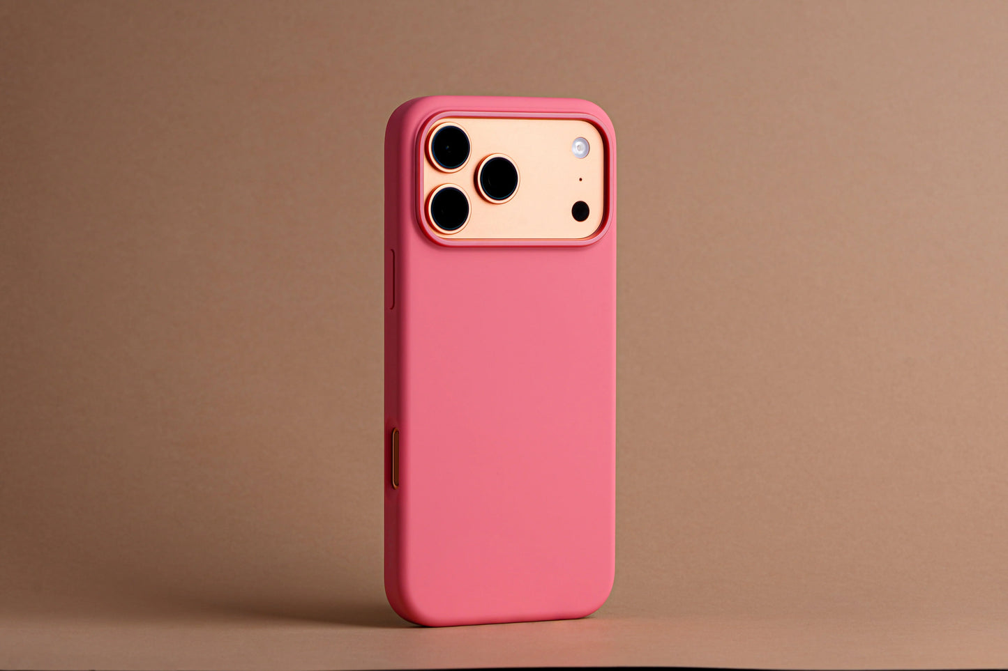 TEKNE Silicone Case Compatible with MagSafe for iPhone 17 Pro Max-Pink