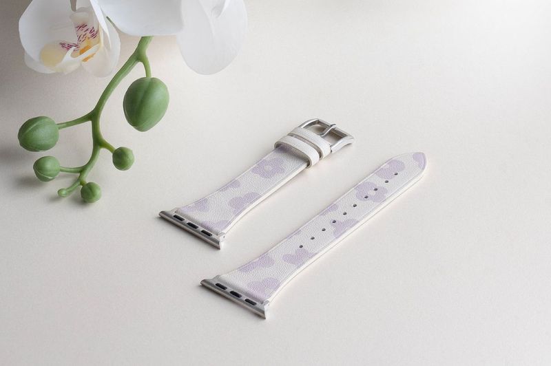 Tekne FLORO Leather Band | Printed Genuine Leather, Durable, Stylish Strap 