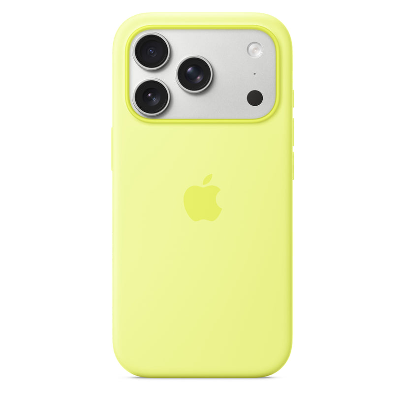 iPhone 17 Pro Silicone Case with MagSafe – Neon Yellow Get best offers for iPhone 17 Pro Silicone Case with MagSafe – Neon Yellow