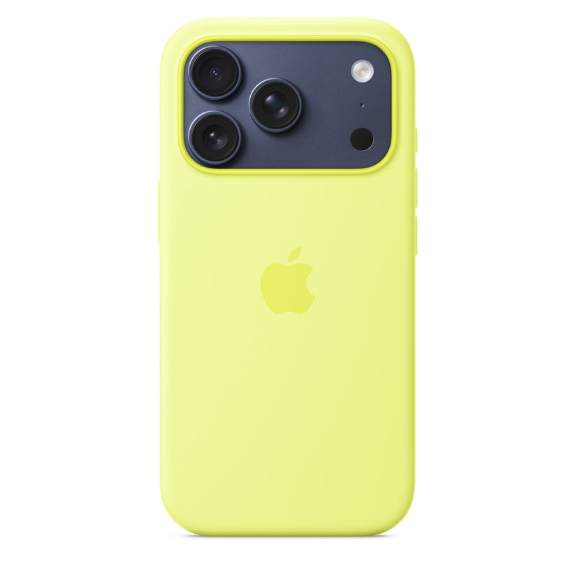 iPhone 17 Pro Silicone Case with MagSafe – Neon Yellow Get best offers for iPhone 17 Pro Silicone Case with MagSafe – Neon Yellow