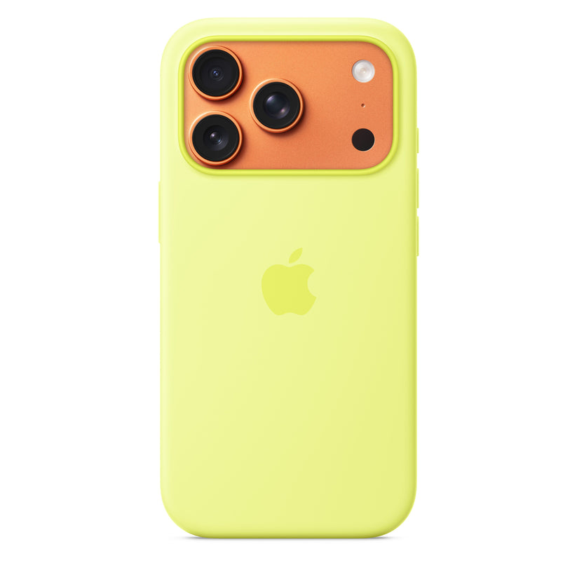 iPhone 17 Pro Silicone Case with MagSafe – Neon Yellow Get best offers for iPhone 17 Pro Silicone Case with MagSafe – Neon Yellow