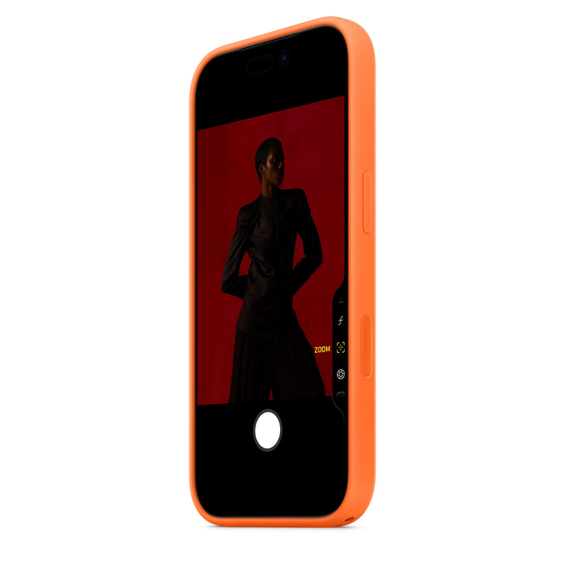 iPhone 17 Pro Silicone Case with MagSafe – Orange Get best offers for iPhone 17 Pro Silicone Case with MagSafe – Orange
