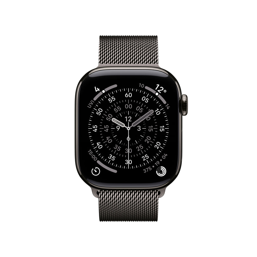 Apple Watch Series 11 GPS + Cellular 42mm Slate Titanium Case with Slate Milanese Loop Get best offers for Apple Watch Series 11 GPS + Cellular 42mm Slate Titanium Case with Slate Milanese Loop