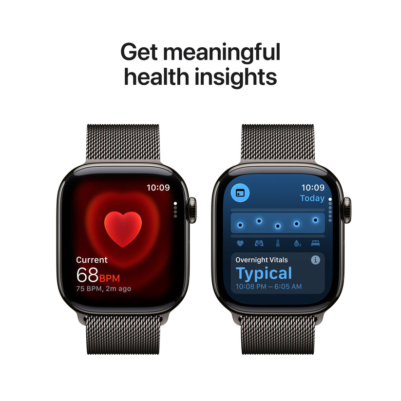 Apple Watch Series 11 GPS + Cellular 42mm Slate Titanium Case with Slate Milanese Loop Get best offers for Apple Watch Series 11 GPS + Cellular 42mm Slate Titanium Case with Slate Milanese Loop