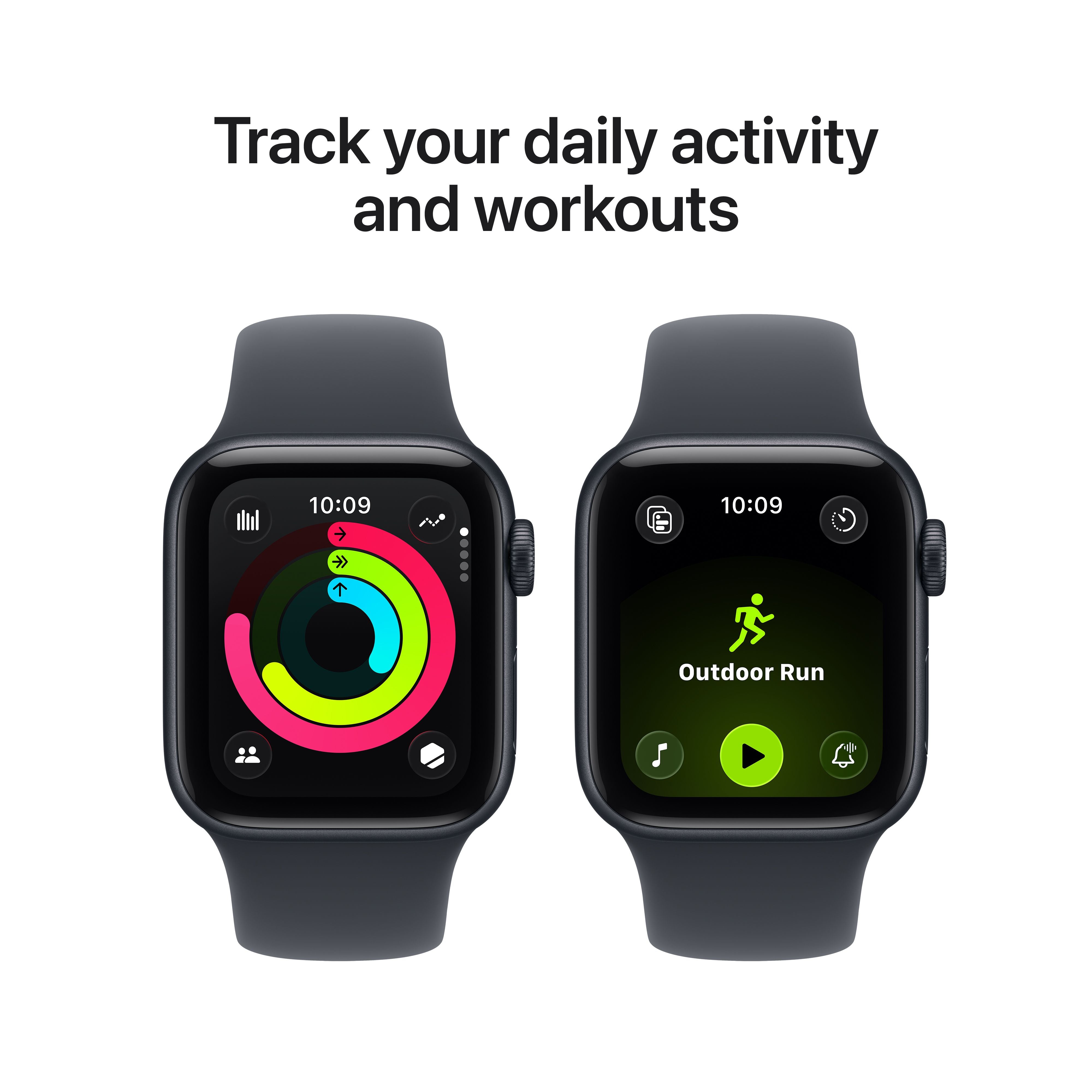 Buy Apple Watch SE GPS | 40mm Sport Band Black – Imagine Store -04