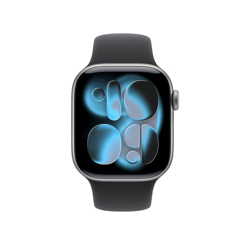 Apple Watch Series 11 GPS 42mm Space Grey Aluminium Case with Black Sport Band - M/L Get best offers for Apple Watch Series 11 GPS 42mm Space Grey Aluminium Case with Black Sport Band - M/L