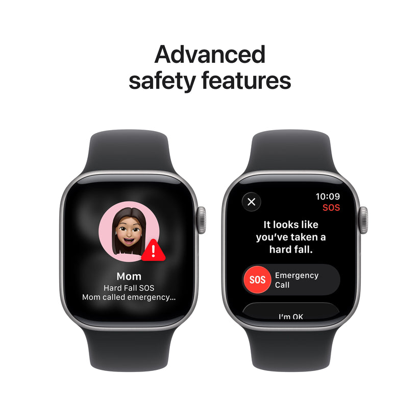 Apple Watch Series 11 GPS 42mm Space Grey Aluminium Case with Black Sport Band - M/L Get best offers for Apple Watch Series 11 GPS 42mm Space Grey Aluminium Case with Black Sport Band - M/L